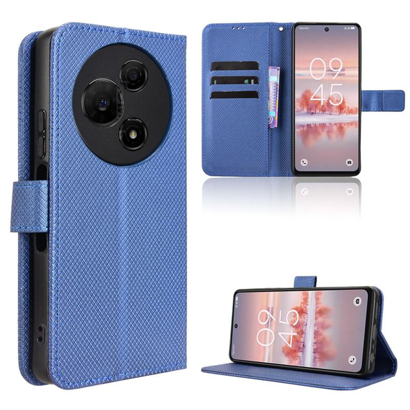 Wallet Flip Cover For TCL 60 NxtPaper 4G Leather PU Phone Case Shockproof Durable Retro Case