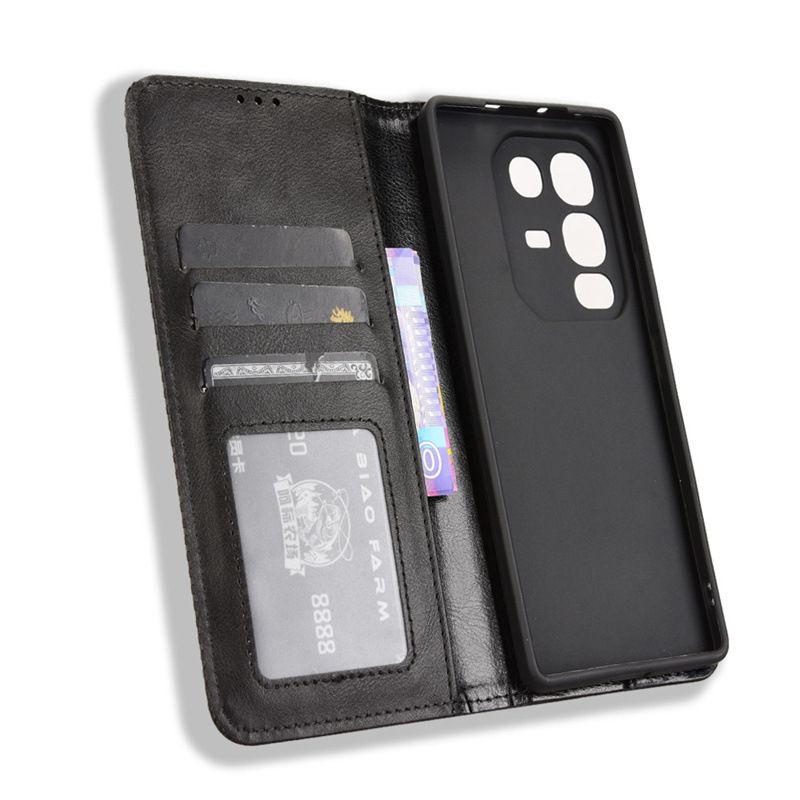 Wallet Flip Cover For Infinix Note 50 Pro 4G,Infinix Note 50 4G,Infinix Note 50x 5G,Infinix Note 50 Pro+ Plus and Infinix Note 50S 5G Leather PU Phone Case Shockproof Durable Retro Case