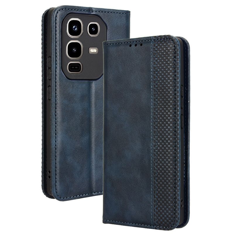 Wallet Flip Cover For Infinix Note 50 Pro 4G,Infinix Note 50 4G,Infinix Note 50x 5G,Infinix Note 50 Pro+ Plus and Infinix Note 50S 5G Leather PU Phone Case Shockproof Durable Retro Case
