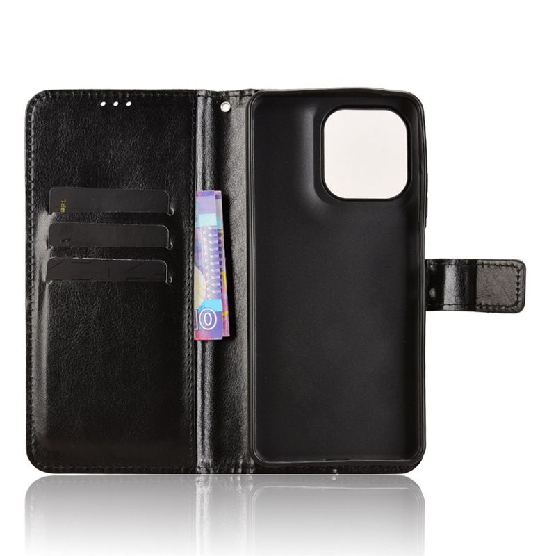 Flip Cover For Motorola Moto G56 G86 / G86 Power [Flip Vintage Leather] Wallet Phone Case