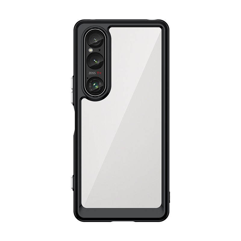 Phone Case for Sony Xperia 10 VI Xperia 1 VI Xperia 1 VII Crystal Clear Hard PC Back Clear Slim TPU Bumper Shockproof Protective Cover Case