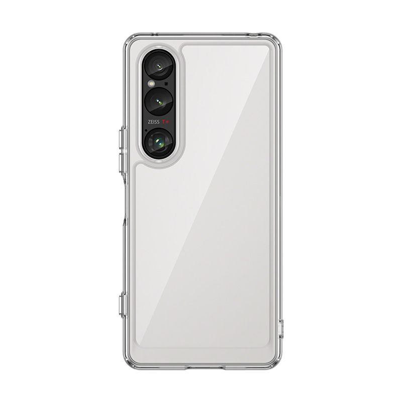 Phone Case for Sony Xperia 10 VI Xperia 1 VI Xperia 1 VII Crystal Clear Hard PC Back Clear Slim TPU Bumper Shockproof Protective Cover Case