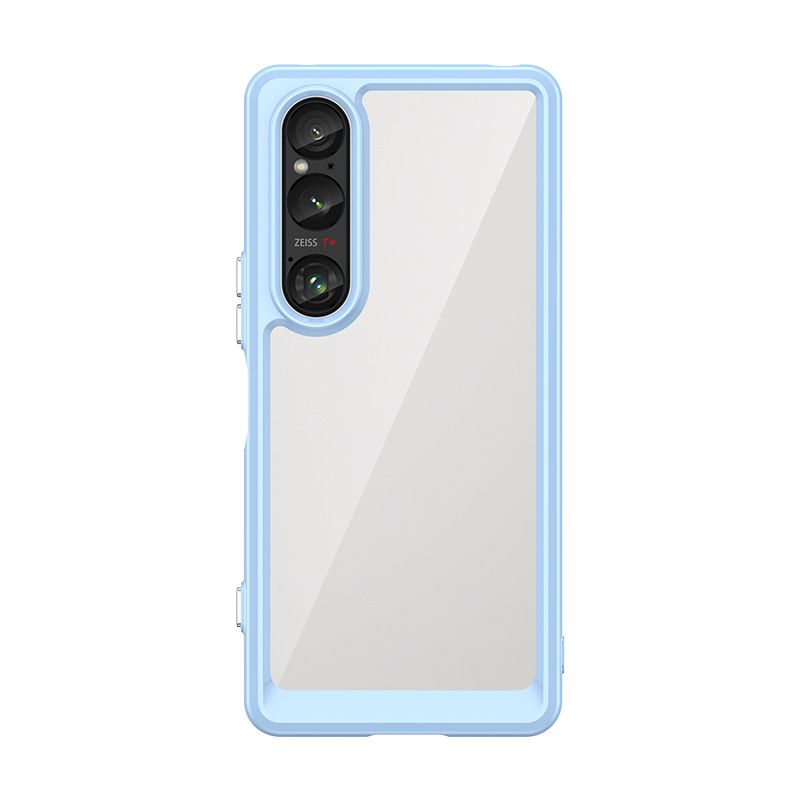 Phone Case for Sony Xperia 10 VI Xperia 1 VI Xperia 1 VII Crystal Clear Hard PC Back Clear Slim TPU Bumper Shockproof Protective Cover Case