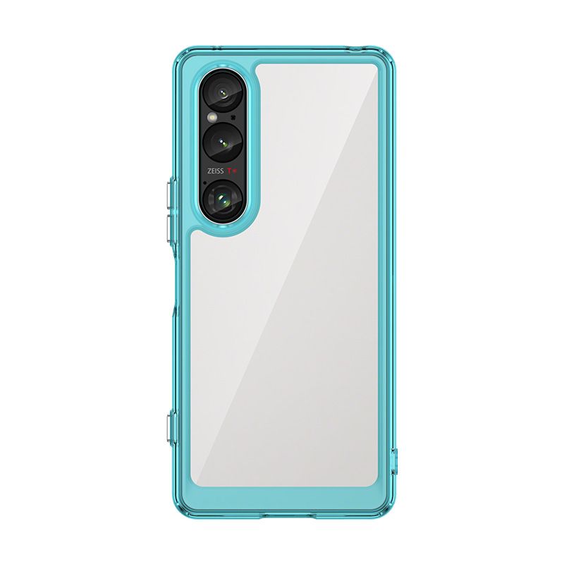 Phone Case for Sony Xperia 10 VI Xperia 1 VI Xperia 1 VII Crystal Clear Hard PC Back Clear Slim TPU Bumper Shockproof Protective Cover Case