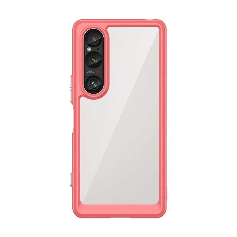 Phone Case for Sony Xperia 10 VI Xperia 1 VI Xperia 1 VII Crystal Clear Hard PC Back Clear Slim TPU Bumper Shockproof Protective Cover Case