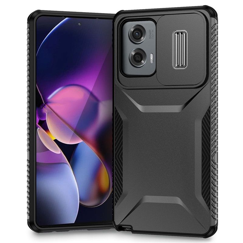Armor Slide Window Protective Case Shockproof PC TPU Combo Phone Cover For Moto Edge,G Stylus 2025,G 5G 2025,G Play 5G 2025/G Power 2025,Edge 2024,G Stylus,G Power, G Stylus