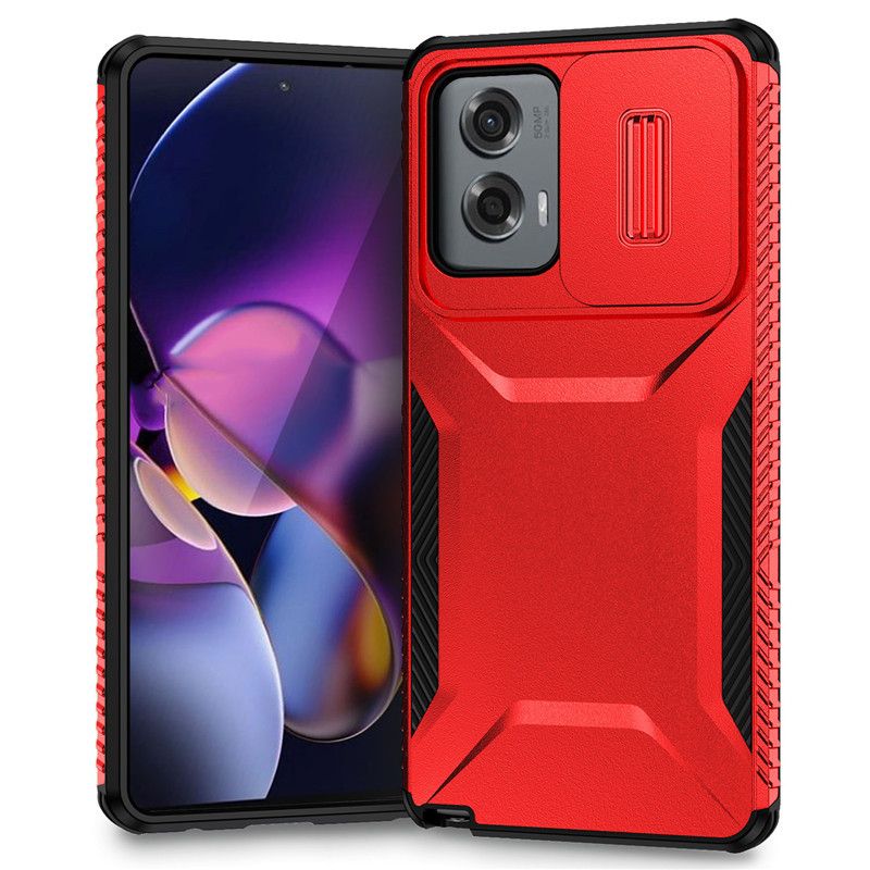 Armor Slide Window Protective Case Shockproof PC TPU Combo Phone Cover For Moto Edge,G Stylus 2025,G 5G 2025,G Play 5G 2025/G Power 2025,Edge 2024,G Stylus,G Power, G Stylus