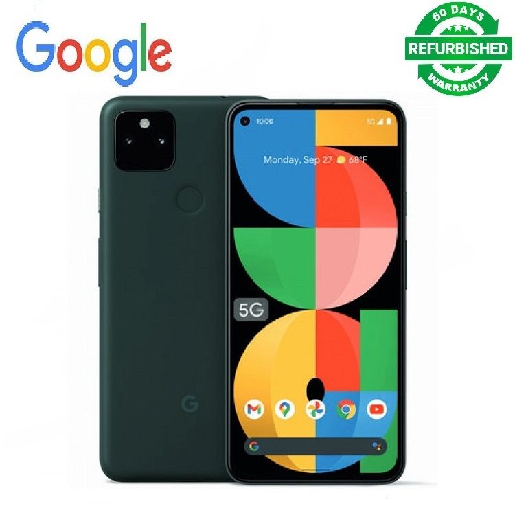 Refurbished Google Pixel 5a 5G 6GB RAM 128GB Pixel5a mobile phone Smart Phone 6.34 Snapdragon 765G 5G Single sim 4G LTE SmartPhone 4680mah original