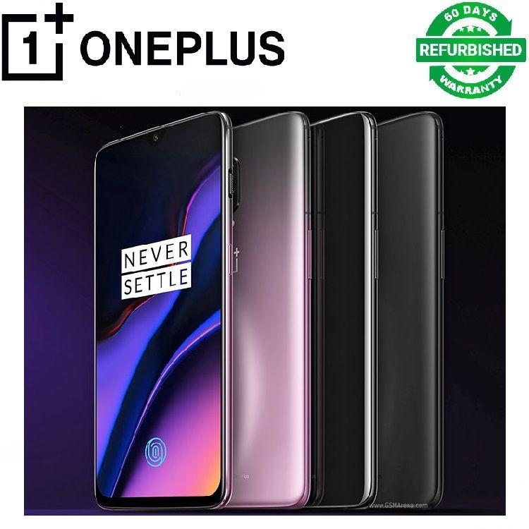 Refurbished Original OnePlus 6t Dual Sim 6GB 128GB Snapdragon 845 6.41 inch One Plus 6t Smartphone 2G/3G/4G LTE Clean phone
