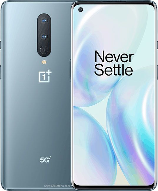 Refurbished Original OnePlus 8 Dual Sim 8GB 128GB / 12GB 256GB Snapdragon 865 5G 6.55 inch One Plus 8 Smartphone 2G/3G/LTE / 5G Clean Mobile phone