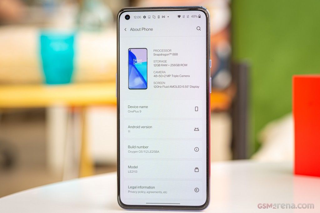 Refurbished Original OnePlus 9 Dual Sim 8GB 128GB / 12GB 256GB Snapdragon 888 5G 6.55 inch One Plus 9 Smartphone 2G/3G/LTE / 5G Clean Mobile phone