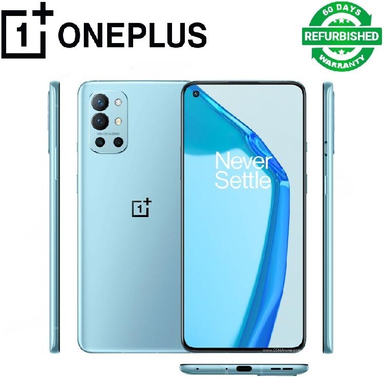 Refurbished Original OnePlus 9R Dual Sim 8GB 128GB / 12GB 256GB Snapdragon 870 5G 6.55 inch One Plus 9R Smartphone 2G/3G/LTE / 5G Clean Mobile phone