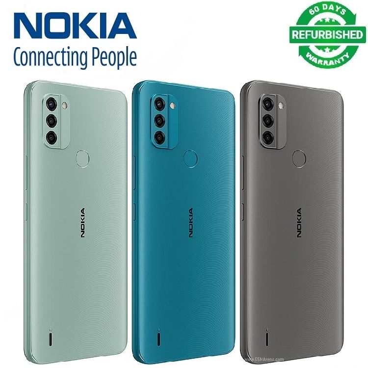 Refurbished Nokia C31 Dual Sim 4GB + 64GB / 4GB + 128GB 6.75 inch Globlal Firmware Unlock 2G/3G/4G LTE Smartphone Mobile Phone