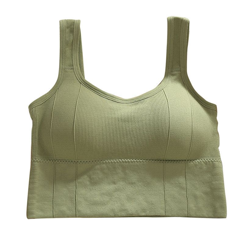 3PCS Women’s seamless Bra Camisole Vest Chest Cushion Chest Wrap Anti Glare Sports Yoga Outerwear Base  Strapless Underwear Beautiful back Women's Clothing Lingerie Bras