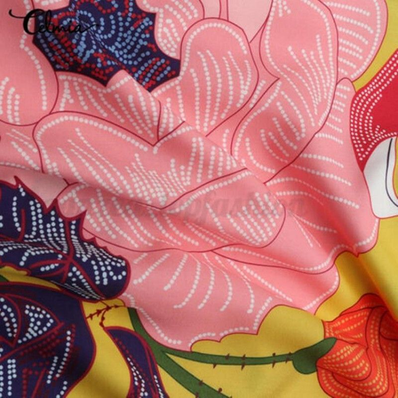 Women's Dresses Bohemian Flower Loose Half Skirt High Waist Party Holiday Beach Extra Long Dress  Slim Waist