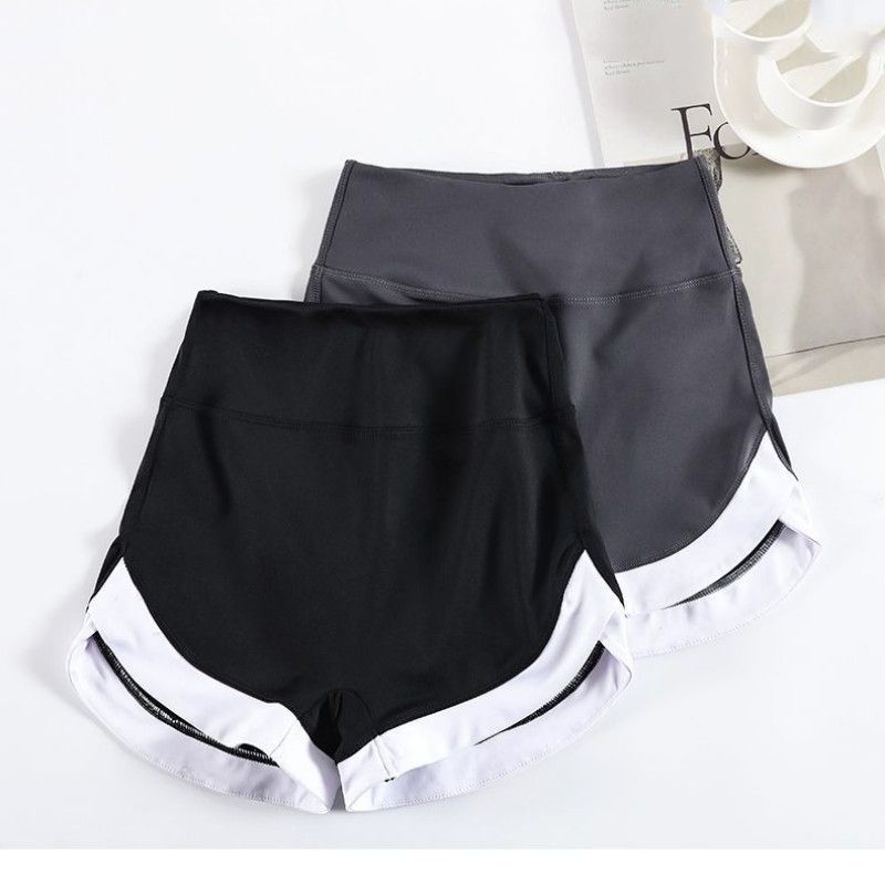 3PCS Women's sports pants Shark pants Safety trousers Leggings Prevent light leakage without curling edges Wearing solid color shark pants outside Woman Clothes