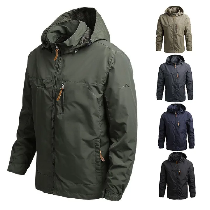 Men's Military Field Jackets Men Windbreaker Outerwear Waterproof Softshell Tactical Jacket Coat Men Hunting Fishing Clothes Fall Outdoors!