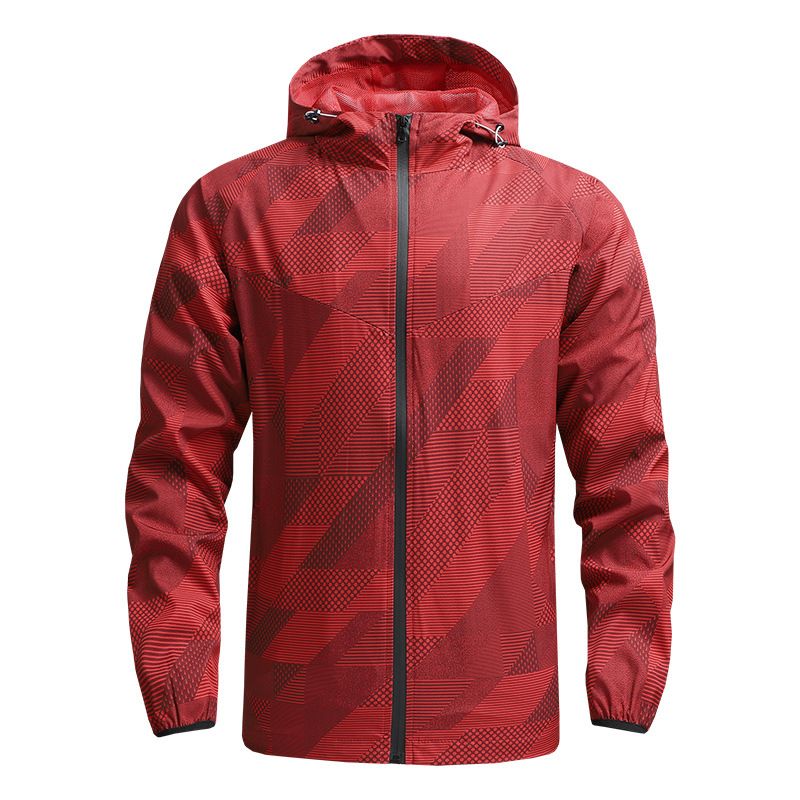Hooded Windbreaker Jacket Motorcycles Men's Waterproof Jacket Cycling Lightweight Downhill MTB Raincoat Mountain Bike Raincoat