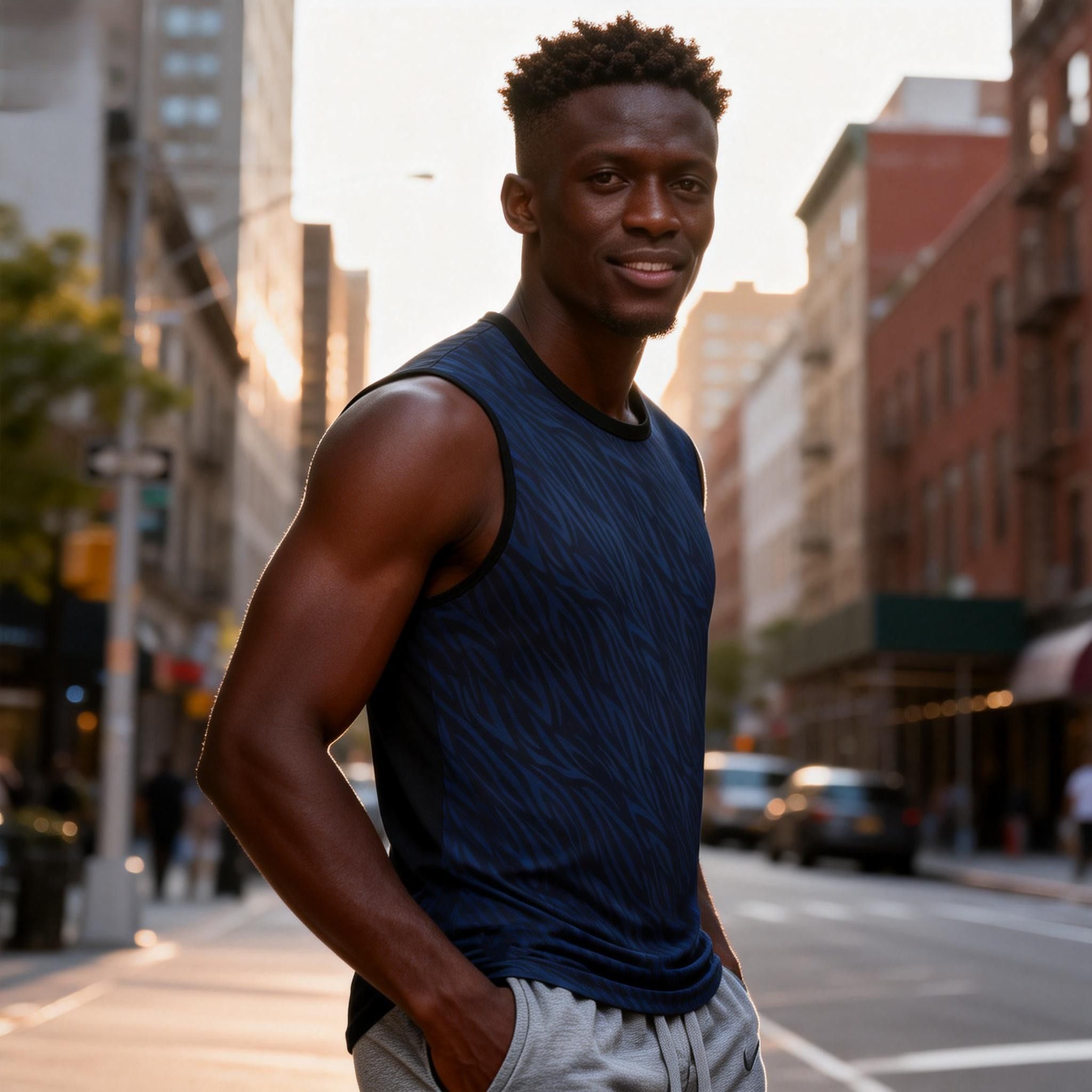 Men's Quick-Dry Sleeveless Tank Top | Men's Performance Sleeveless T-Shirt | Breathable Workout Shirt , Moisture-Wicking Fabric for Gym, Running & Sports in Kenya