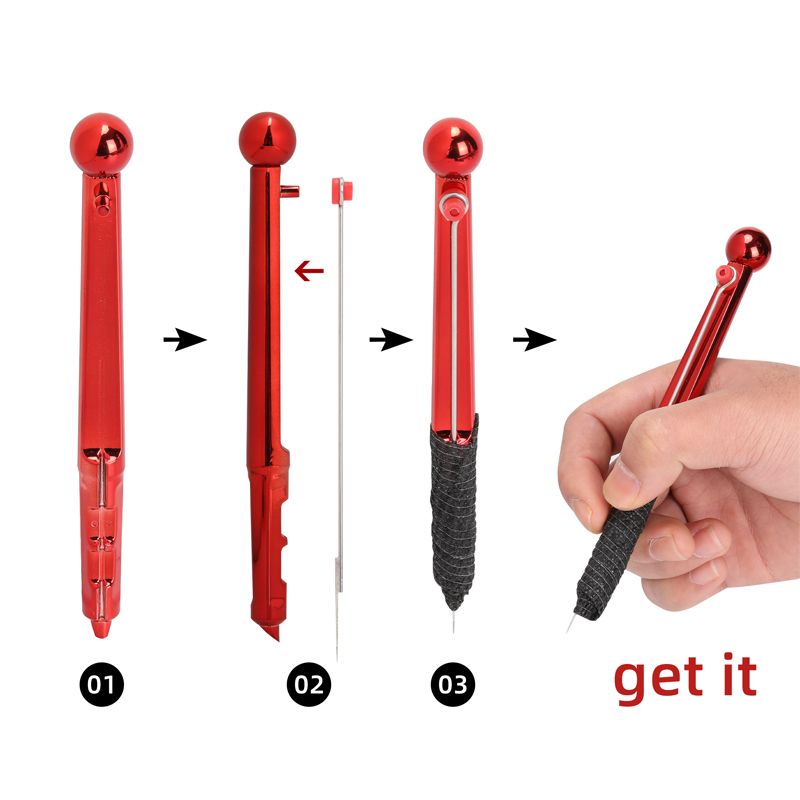 Hand Poke Stick Tattoo Kit With Tattoo Needle DlY Kit Tool for Tattoo Beginners Practice