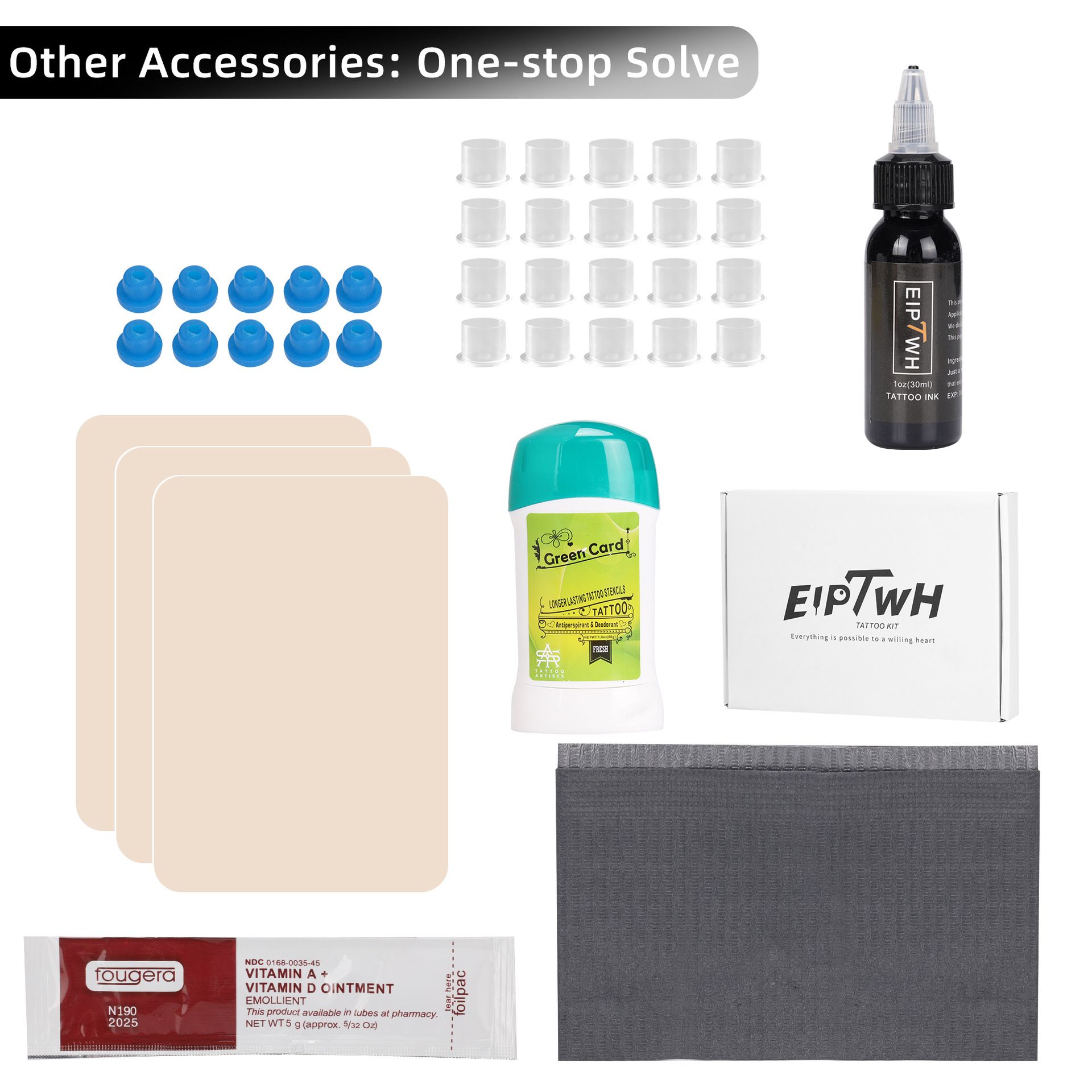 Hand Poke Stick Tattoo Kit With Tattoo Needle DlY Kit Tool for Tattoo Beginners Practice