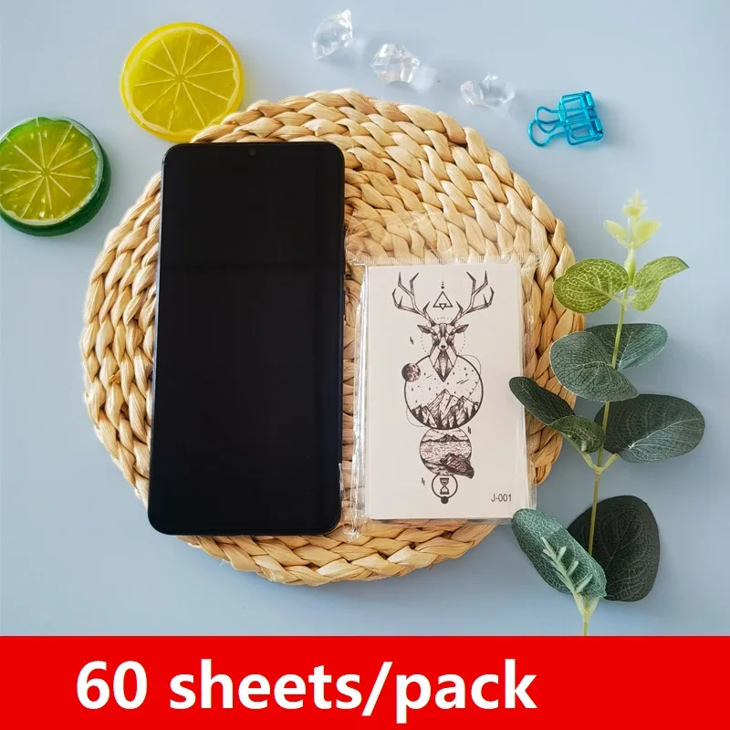 Simulated Tattoos Stickers 2Packs/120PCS or 3Packs/180PCS Waterproof Sweatproof Men And Women Sexy Mini Fake Paste Tattoo for Woman Tips