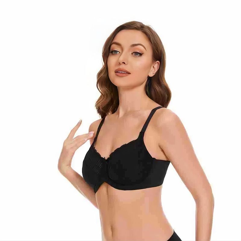 woman bra plus-size lace ultra-thin bralettes without padding, a classic best-selling style for large breasts to create a slimming effect