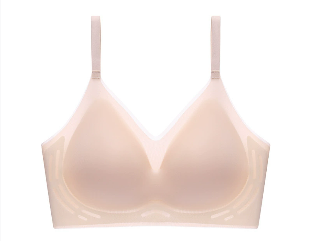 Summer Invisible Bralette - Ultra Thin Wireless Support for Small Chests Leaves no marks under clothes Creates 1.5cm natural cleavage