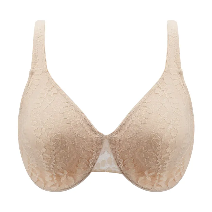 1PC Sexy lace comfortable bra, Amazon bar, foreign trade and cross - border, large - size lingerie for Europe and America, ultra - thin bra without padding