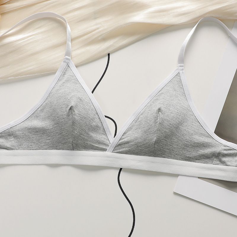 French-Sexy Backless Bra Set | Wireless Bralette Triangle Cup Sports Bustier for Women Casual wear, summer outfits, yoga, and romantic occasions BacklessBra ComfortBra