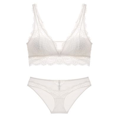 Ethereal French Lace Bra - 1/2 Cup with Petal-Thin Pads | 89% Nylon, 95% Cotton Lining | Fixed Straps (Nylon+Spandex), Carmine Bloom/Purple Mist, S-XL (70-85ABC)