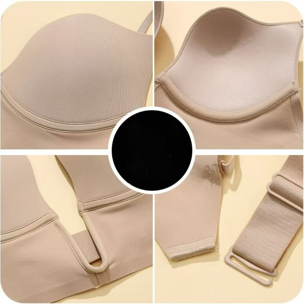Luxe Lift Soft Underwire woman Bra: 3/4 Cup Lightly Padded Lingerie with Fixed Straps – Effortless Sensuality