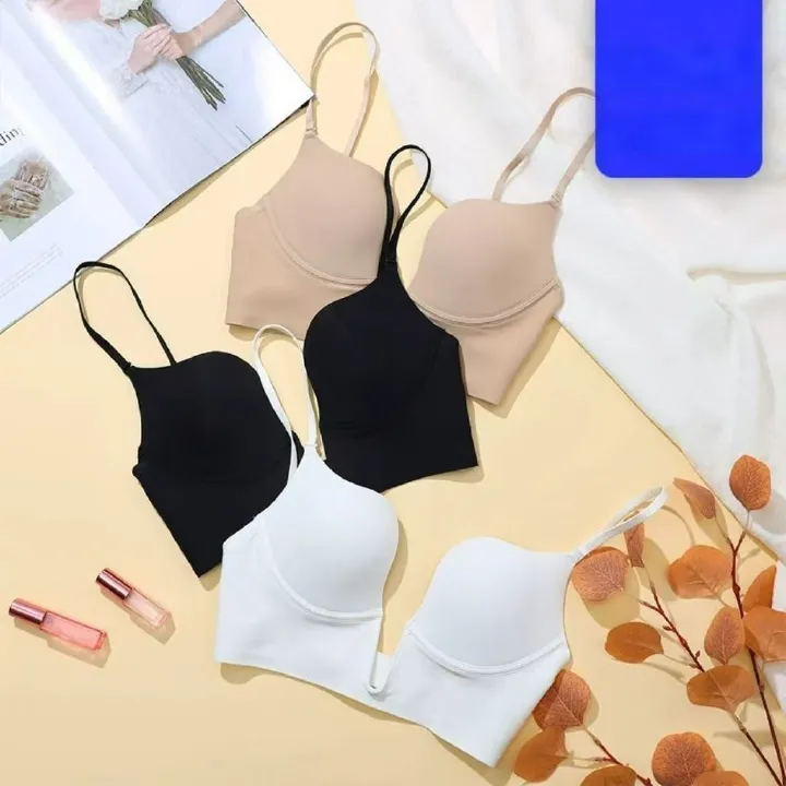 Luxe Lift Soft Underwire woman Bra: 3/4 Cup Lightly Padded Lingerie with Fixed Straps – Effortless Sensuality