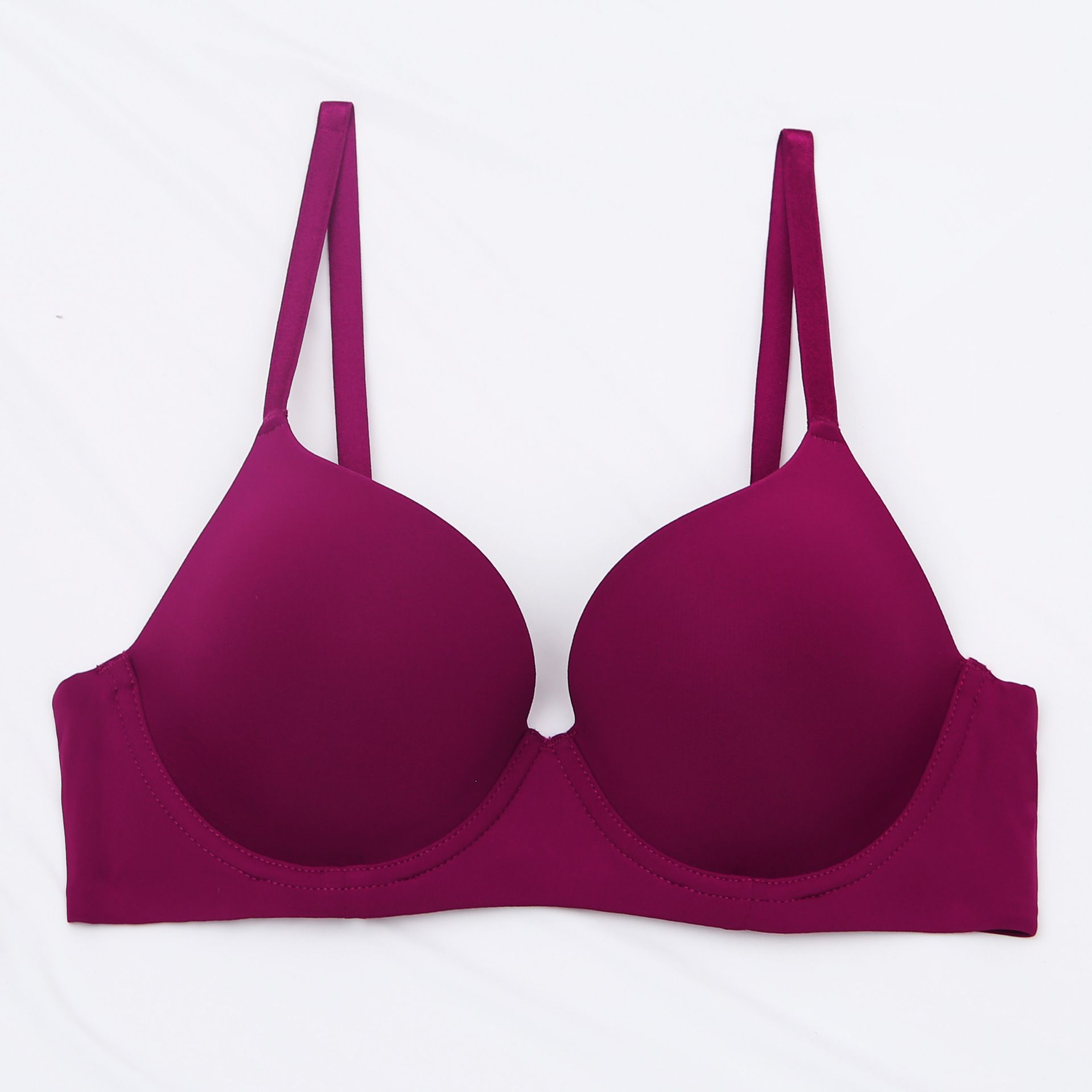 CloudComfort Soft Underwire Bra: 3/4 Cup Gathered Lift with All-Day Ease – 7 Versatile Hues