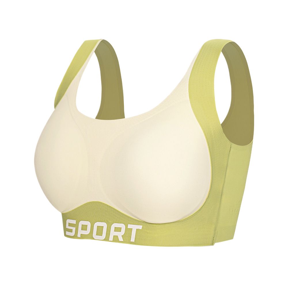 SoftShape Wire-Free Bra: 3/4 Cup Gathered Support – Light Sporty Comfort in 3 Fresh Hues