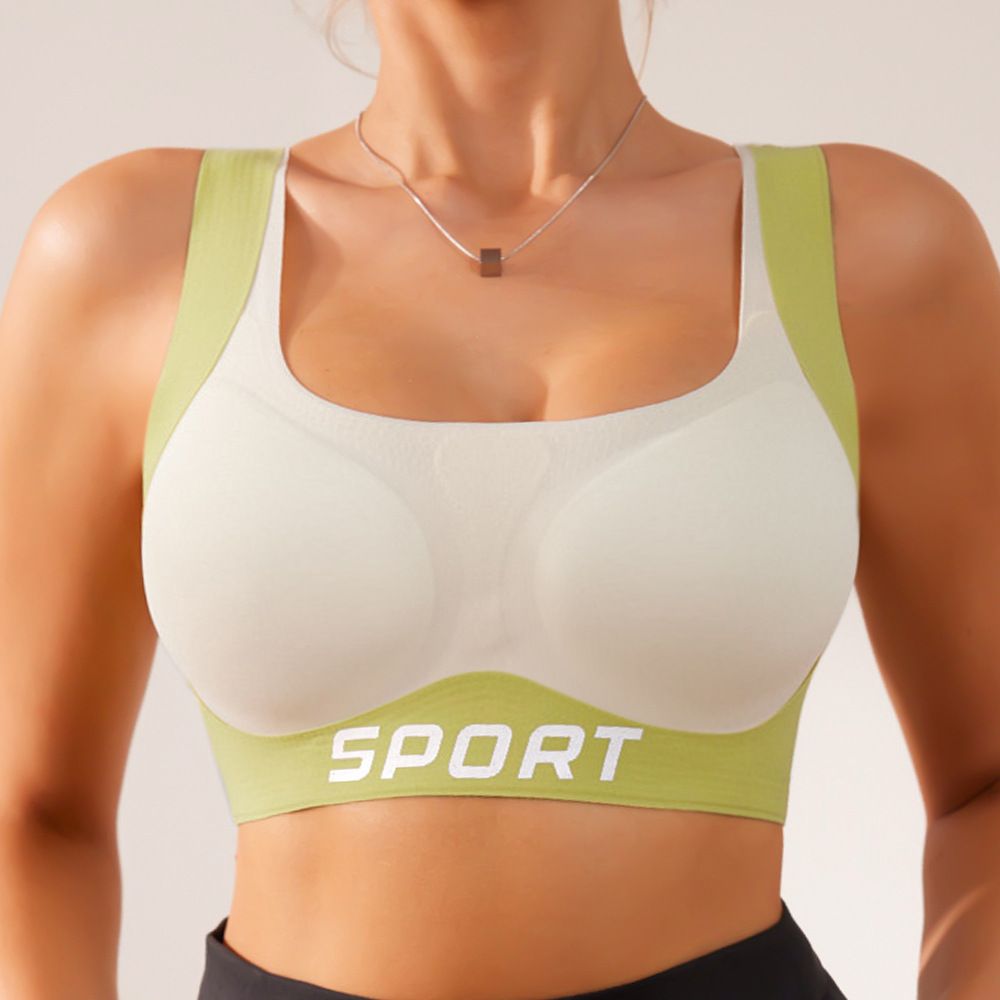 SoftShape Wire-Free Bra: 3/4 Cup Gathered Support – Light Sporty Comfort in 3 Fresh Hues