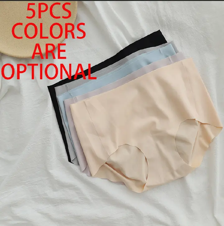 No Wedgie Seamless Modal Panties Peach Lifting Summer Underwear with Silk Gusset Wedge-Free Tech Peach Enhancement Cooling Modal