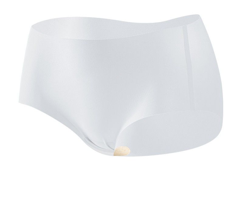 No Wedgie Seamless Modal Panties Peach Lifting Summer Underwear with Silk Gusset Wedge-Free Tech Peach Enhancement Cooling Modal