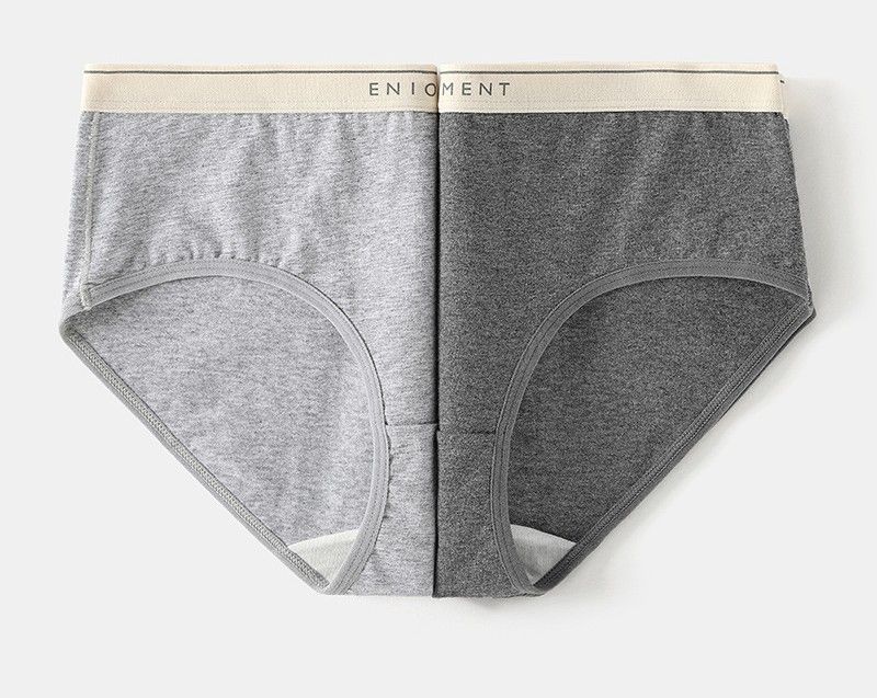 5PCS High-quality pure cotton women underwear, 100% pure cotton, Class A antibacterial underwear, suitable for summer, light and comfortable.