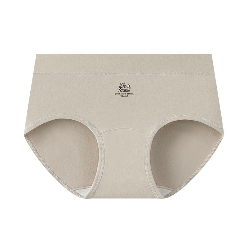 5PCS Women's pure cotton underwear with an extended crotch design. 10A-grade antibacterial, comfortable, plus-size underwear. Breathable pure cotton, comfortable mid-waist underwear.