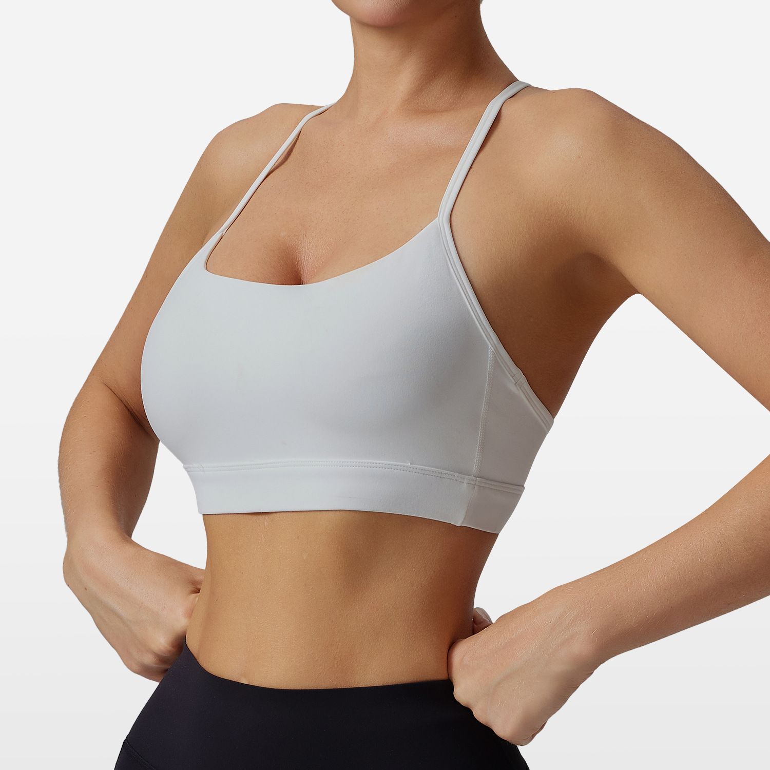 All-Move Seamless Sports Bra, Full Cup Side-Clasp Design – 5 Bold Hues for Every Active Pursuit