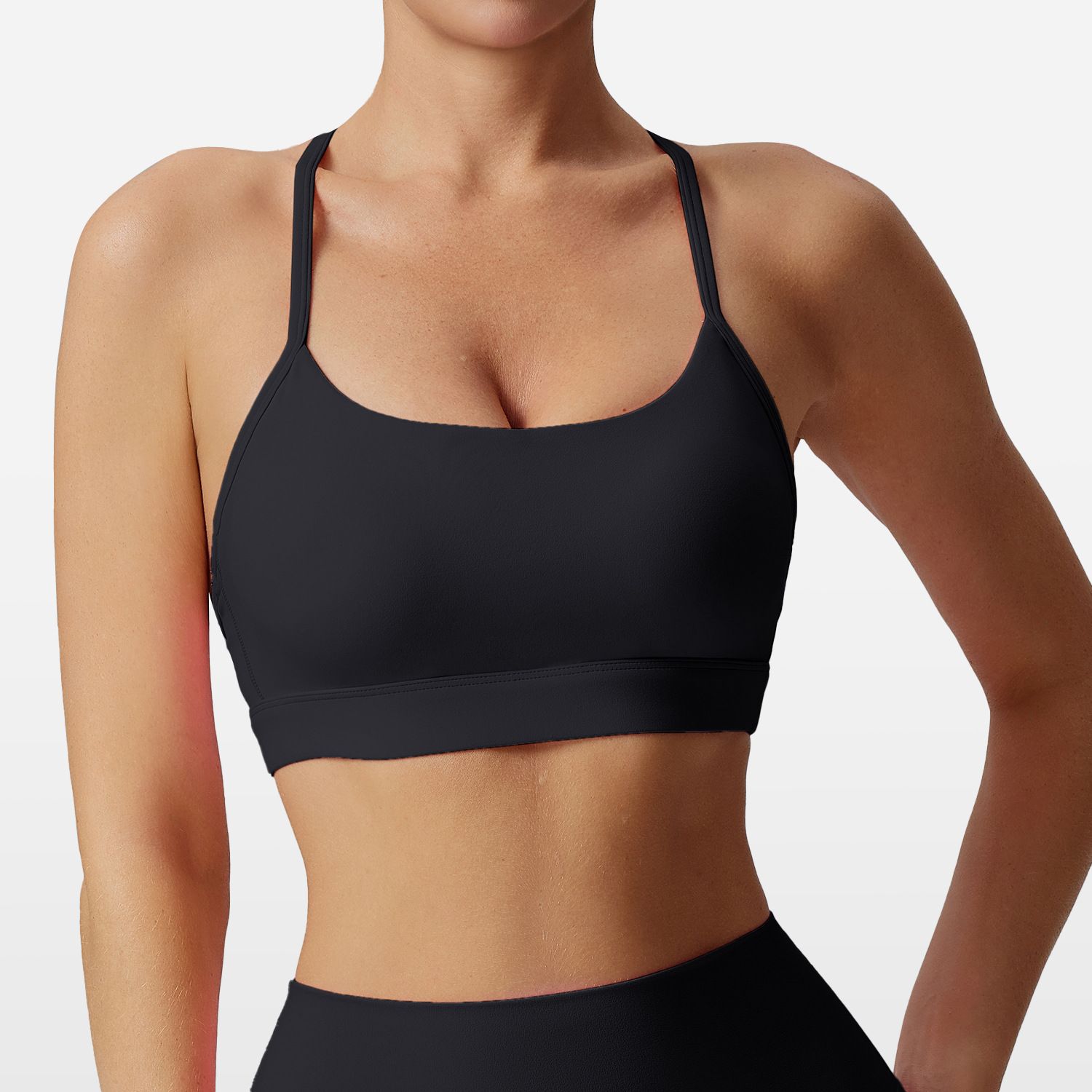 All-Move Seamless Sports Bra, Full Cup Side-Clasp Design – 5 Bold Hues for Every Active Pursuit