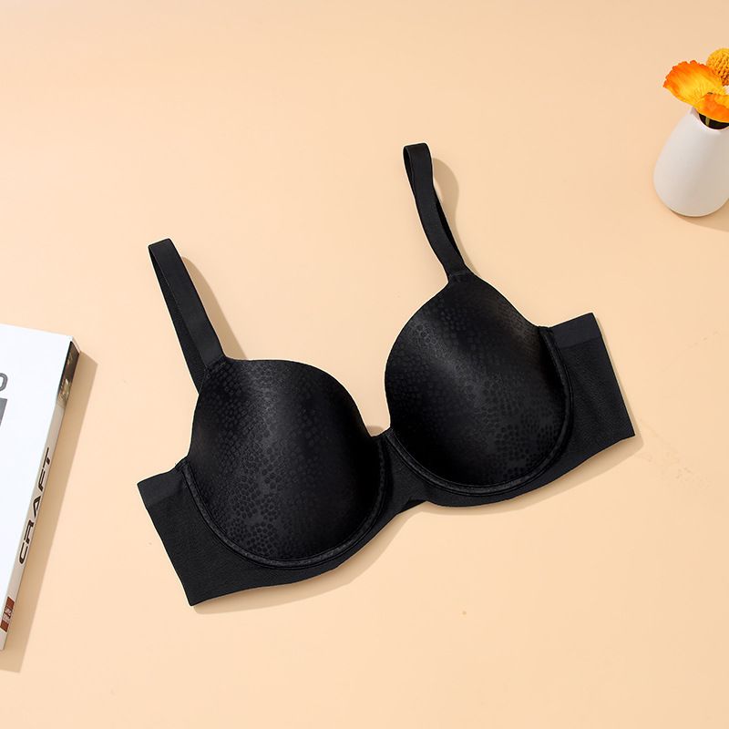 Minimalist Casual Bra 3/4 Cup, Thin Padded, Contouring & Uplifting, Breathable Nylon (80%-90%), 3-Row Back Closure, Sizes 75-90 (C-G)