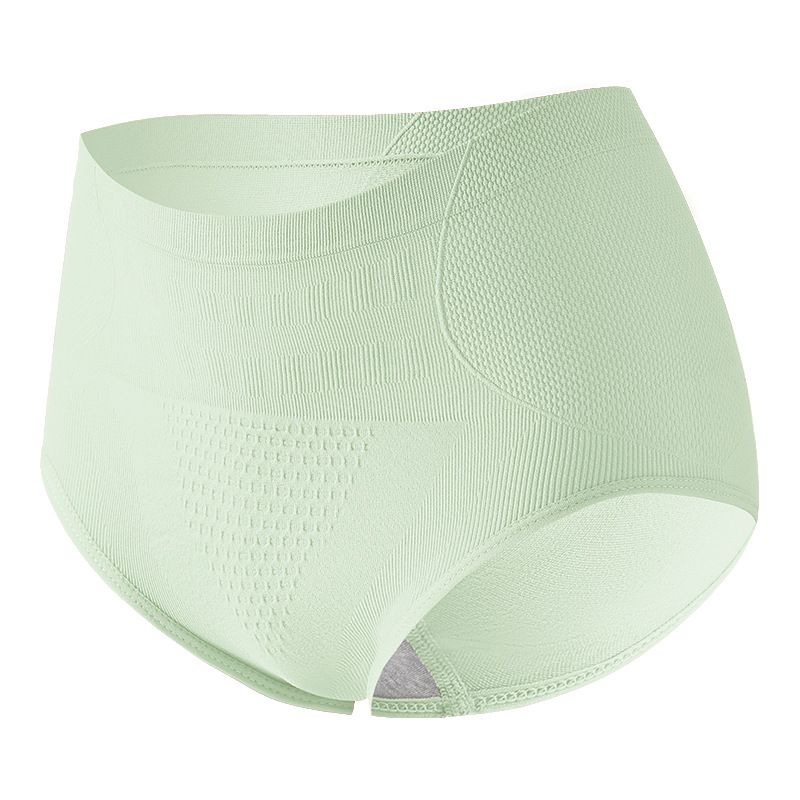 5-Piece Seamless Graphene Antibacterial Women's Underwear High-Waisted Body-Shaping Honeycomb Uterus-Supporting Briefs with Butt-Lifting & Tummy-Control