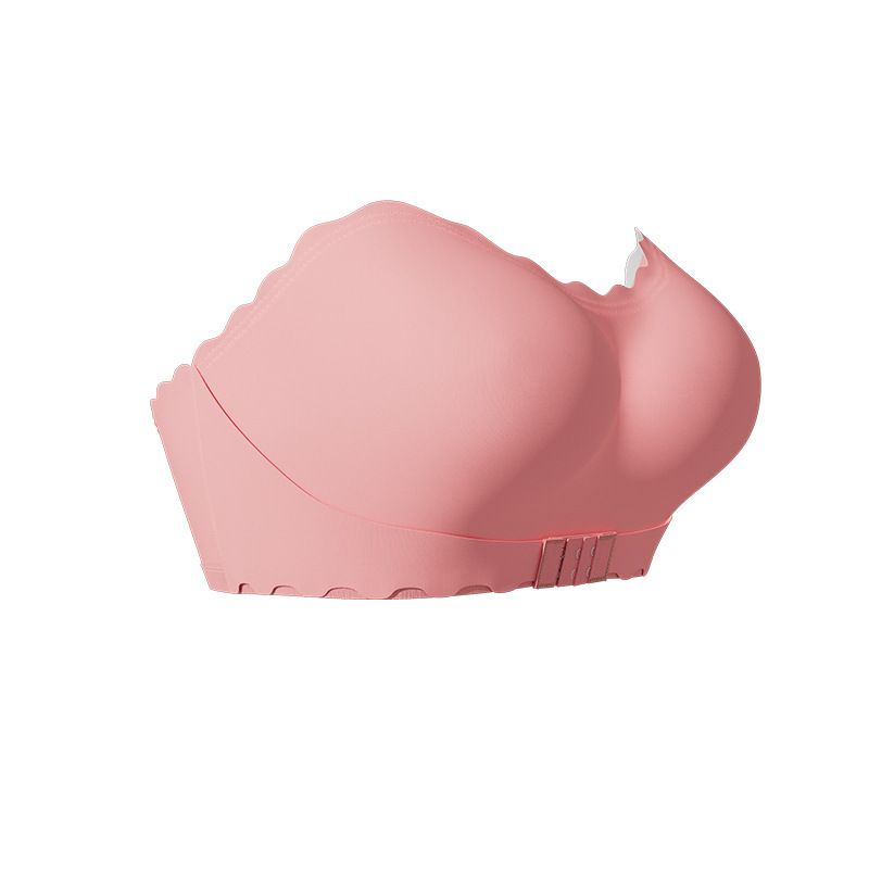 Adhesive Push-Up Strapless woman Bra - Silicone Grips for Backless Dresses, Invisible Plunge Front Closure Bralette