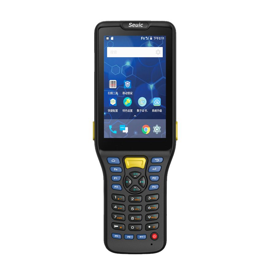 Seuic AUTOID Q7S Grip Handheld Acquisition Terminal PDA Android GPS Bluetooth WIFI Data Collector 4G+64G