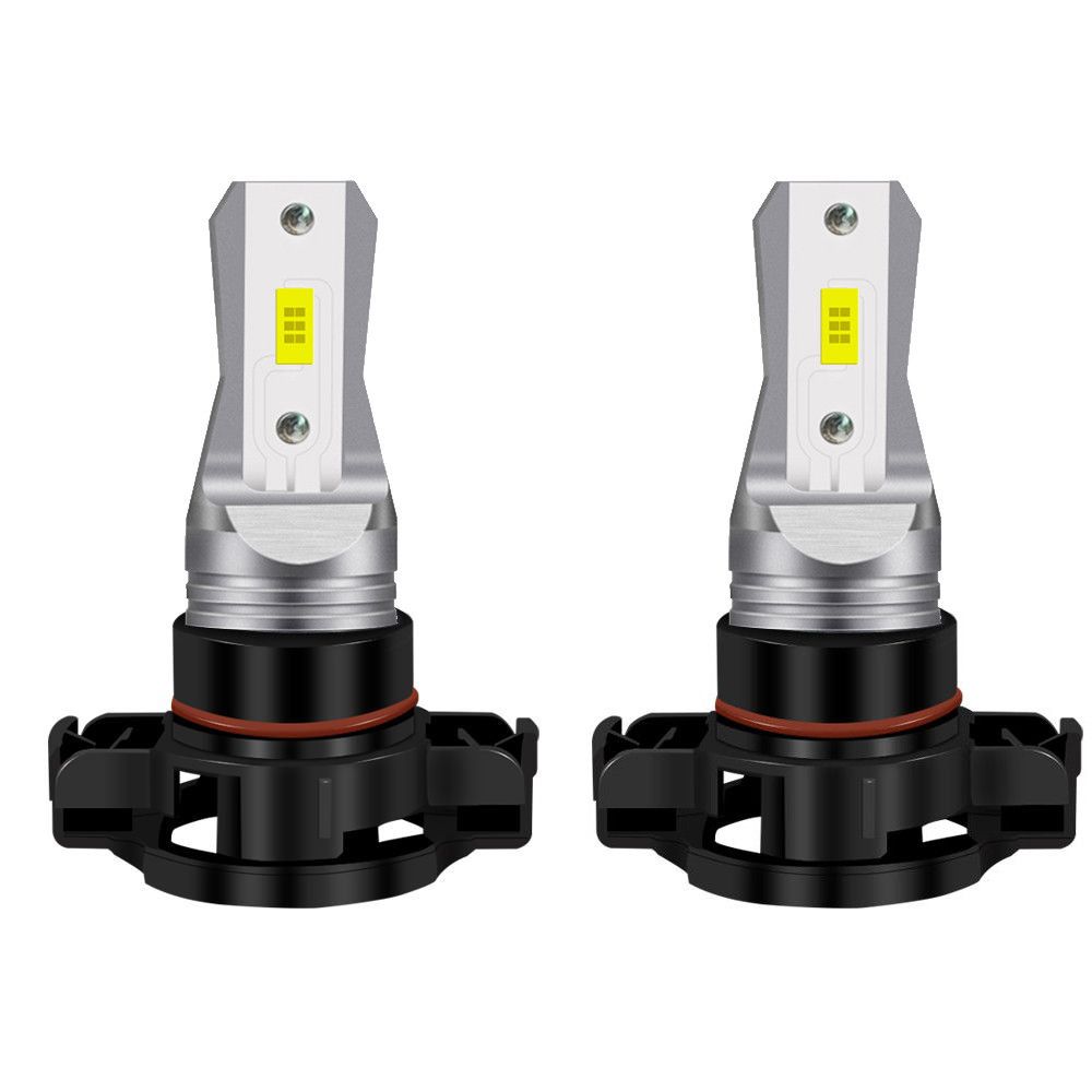 2pcs High Power H1 LED Car Fog Lights Headlight Headlamp Super Bright 6000K Car Lamps Super Bright Plug And Play Antifog DRL Bulbs