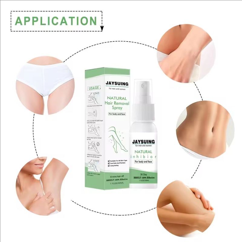 Permanent Hair Removal Spray Painless Chest Beard Armpit Private Parts Depilatory Moisturizing Whitening Hair Growth Inhibitor