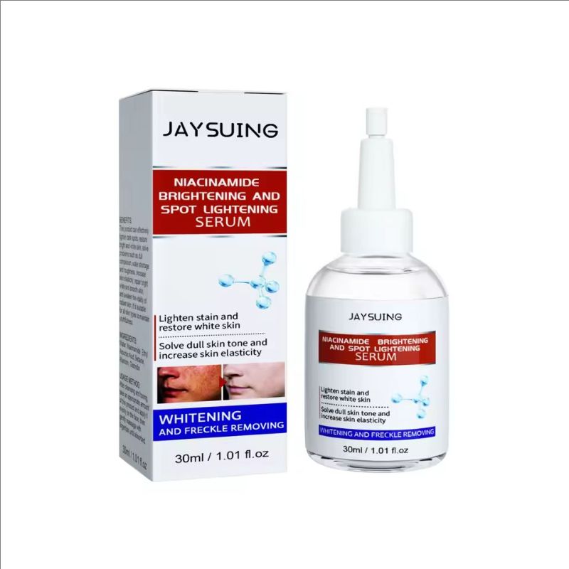 Whit-ening Face Serum Remove Dark Sp-ots F-reckle Essence Anti-Aging Niacinamide Fade Pigme-ntation Melas-ma Brighten Skin Care