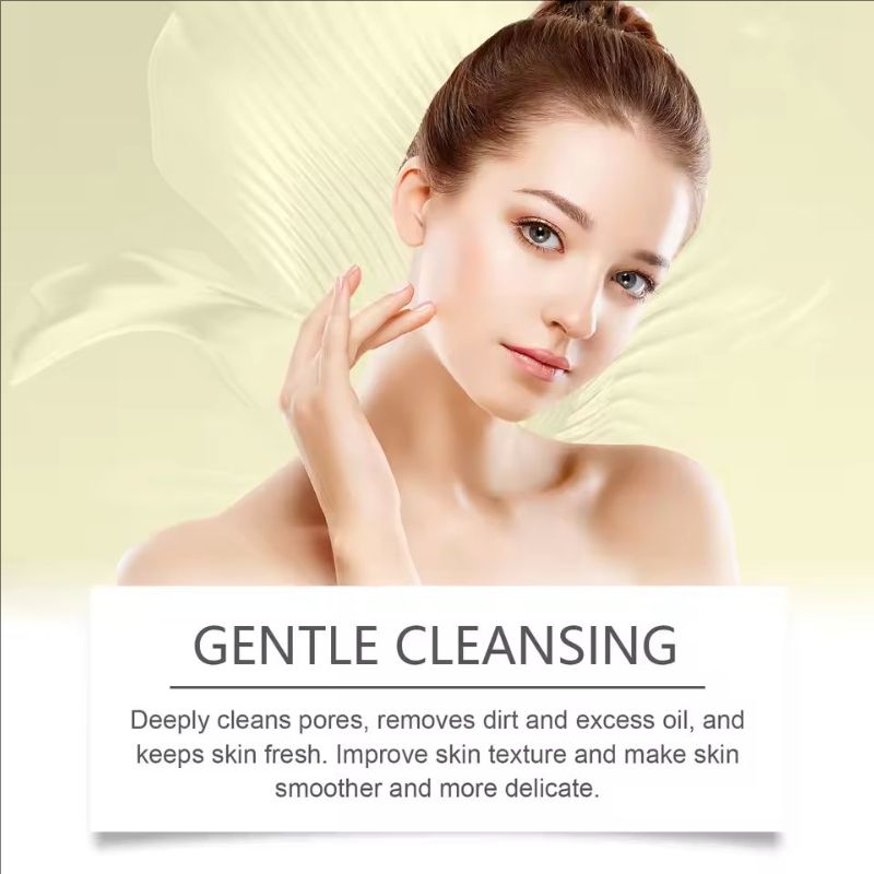 Turmeric Cleaning Pads Exfoliating Pads Dark Spo-ts Removal Unclog Pores Brightening Moisturizing Cleaning Facial Washing Sponge